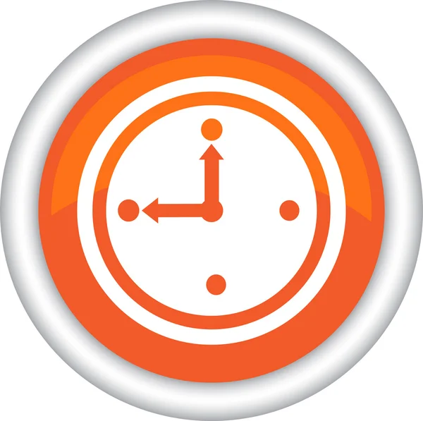 Znak z obrazu zegar — Wektor stockowy