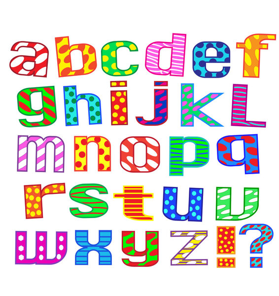 Письма с английскими буквами
.