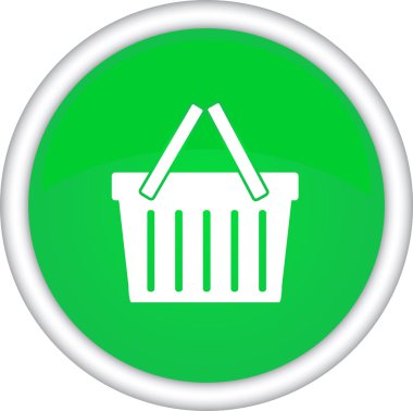 sepet içinde yeşil daire