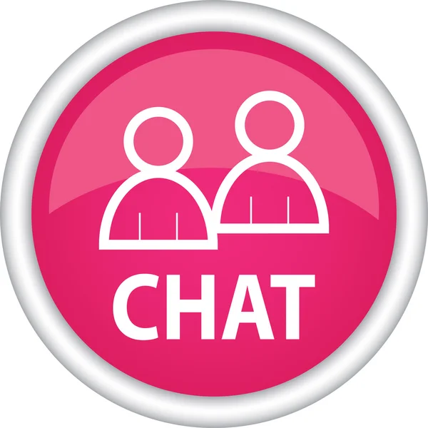 Chat-bejelentkezés — Stock Vector
