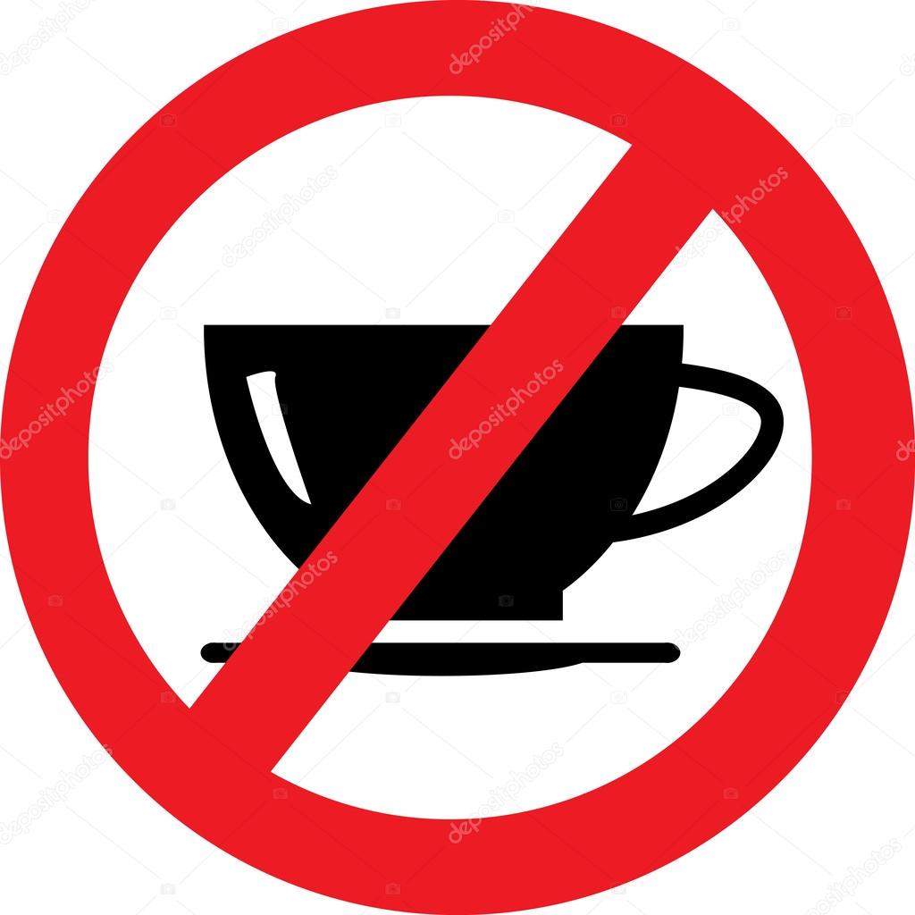 No Coffee Sign Stock Vector Natalipopova 46940633 no-coffee-sign-stock-vector-natalipopova-46940633