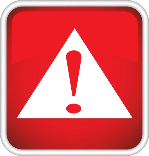 Warning sign — Stock Vector