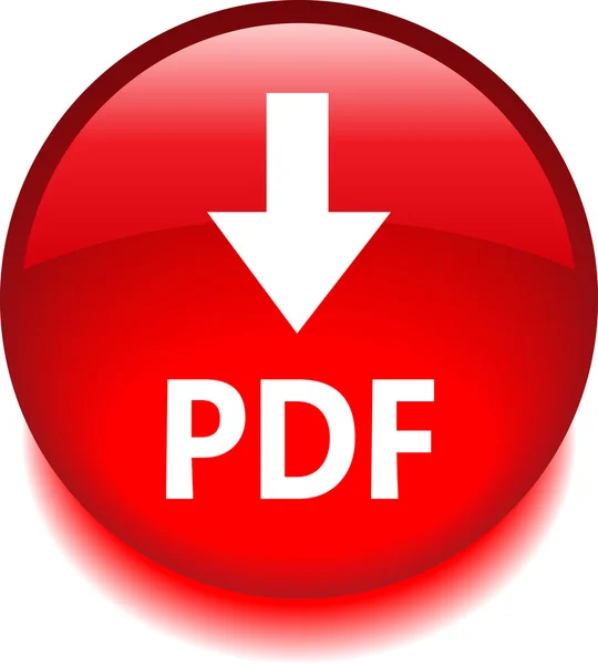 Ícone rotulado PDF — Vetor de Stock