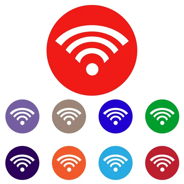 Wi-fi 符号集 — 图库矢量图片