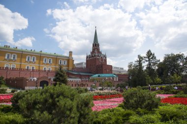 Kuleler Moskova kremlin güneş hava