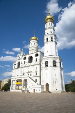 Cathedrals of the Kremlin in Moscow.