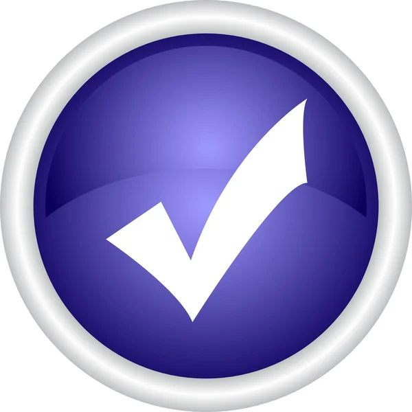 Verificar ícone —  Vetores de Stock