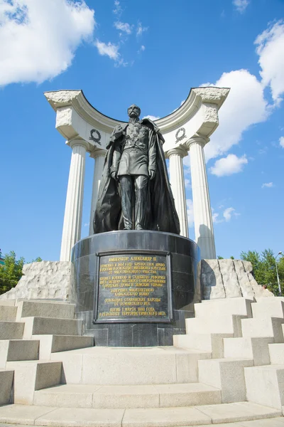 Monumento ao imperador Alexandre II — Fotografia de Stock