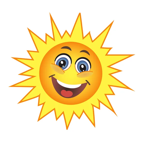 Cute sun — Stock Vector