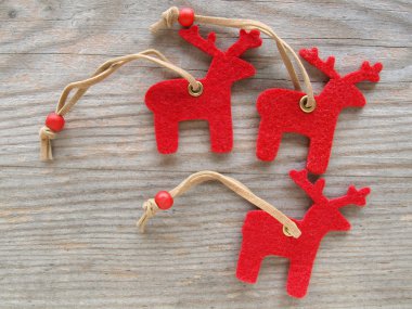 Kırmızı reindeers