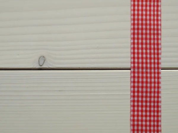 ahşap arka plan ile kontrol şerit