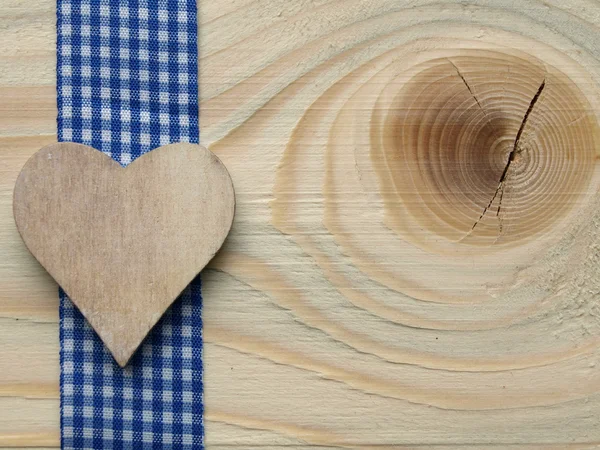 ahşap arka plan ile kontrol şerit