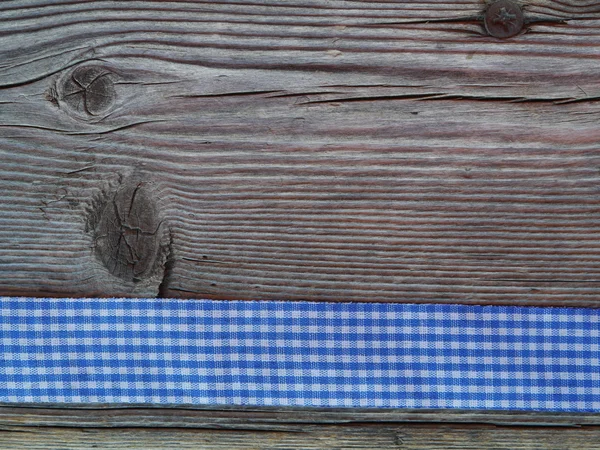 ahşap arka plan ile kontrol şerit