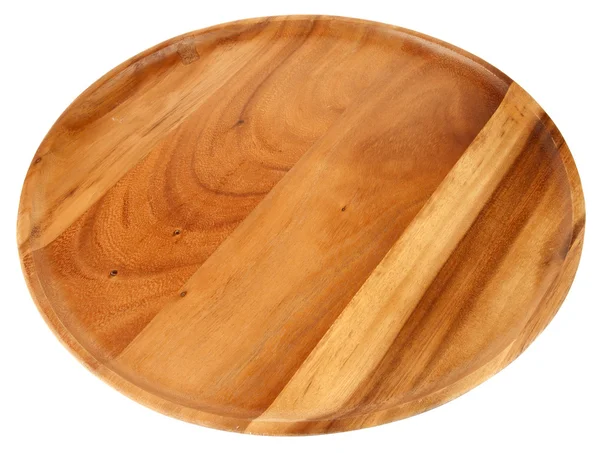 Wooden plate — Stock Photo, Image