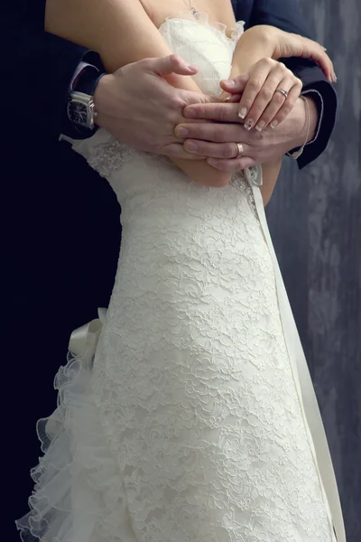 Bride and groom — Stock Photo, Image