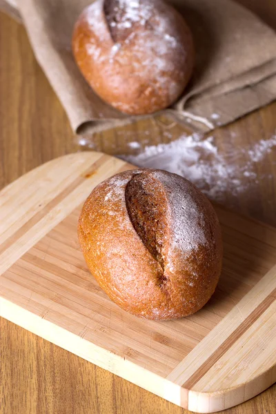 Baked homemade bread — Stock Photo, Image