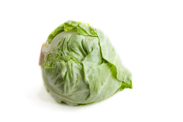 Whole green cabbage — Stock Photo, Image