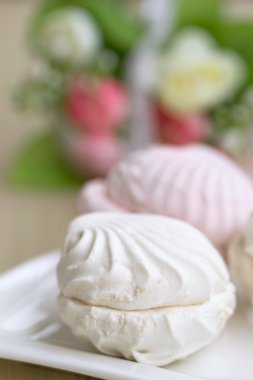 tatlı şekerleme ve buket