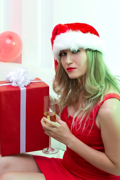 Christmas Santa hat — Stock Photo, Image