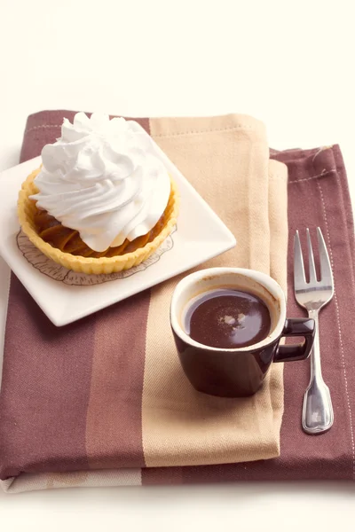 Caffè e torta — Foto Stock