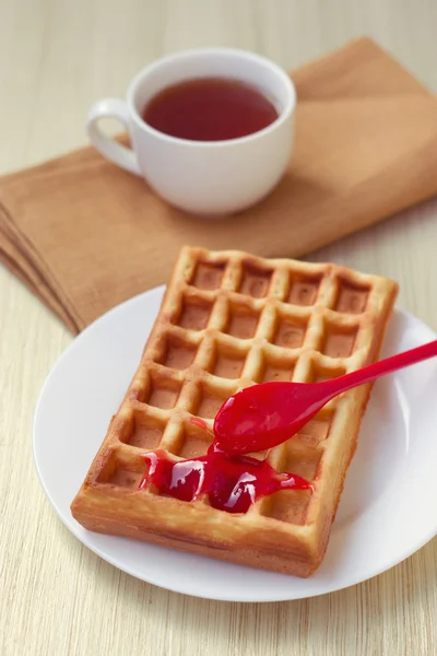 Belgische wafels — Stockfoto