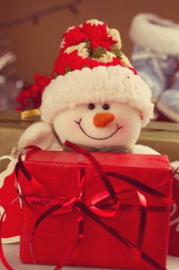 Noel ve yılbaşı kardan adam