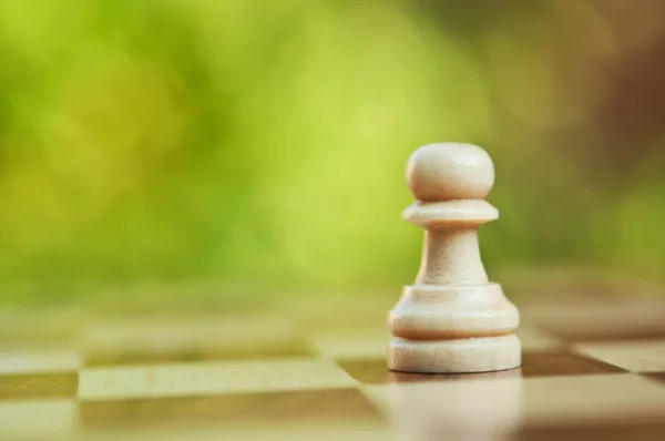 Lonely chess pawn — Stock Photo, Image