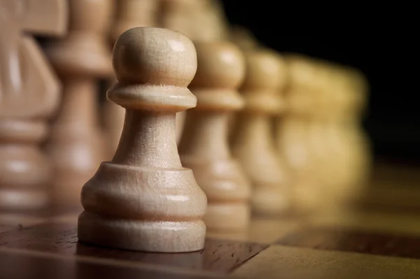Chess pawns — Stock Photo, Image