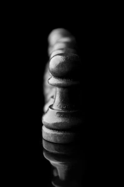 Peões de xadrez — Fotografia de Stock