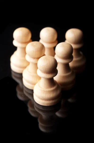 Pions d'échecs — Photo