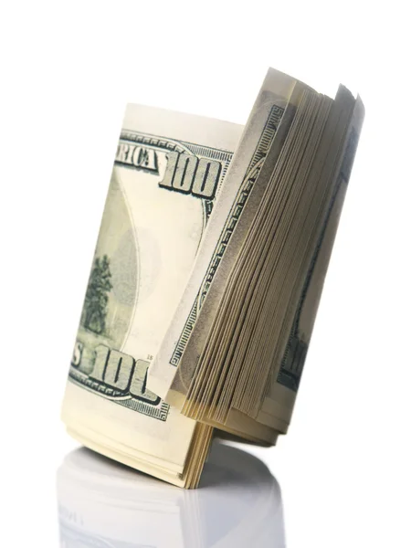 Pack dollars — Stockfoto