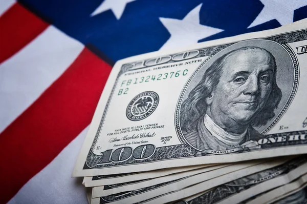 Amerikaanse dollar rekeningen — Stockfoto