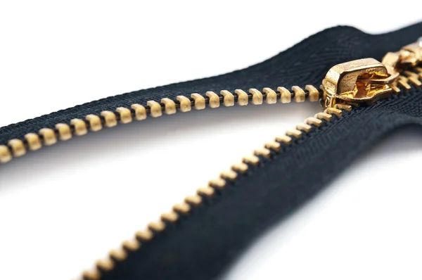 Zipper on background — Stock Photo, Image