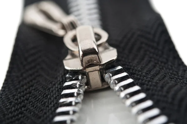 Zipper on background — Stock Photo, Image