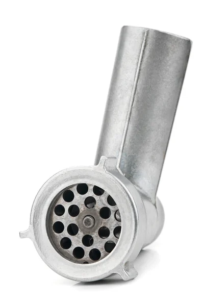 Metallic meat mincer — Stock Photo, Image