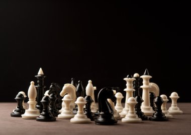 tüm satranç taşları