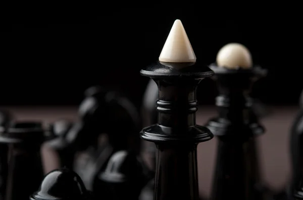 Chess kings and queen — Stock Photo, Image