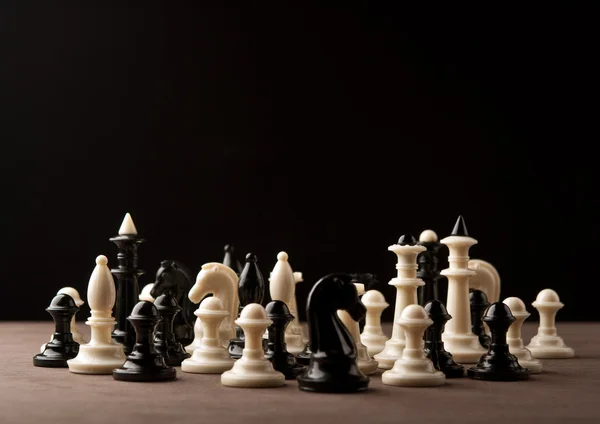 All chess pieces — Stock Photo, Image