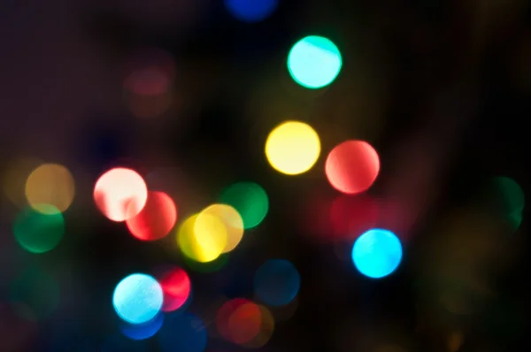 Abstract christmas lights — Stock Photo, Image