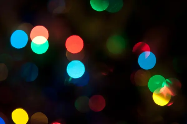 Abstract christmas lights — Stock Photo, Image