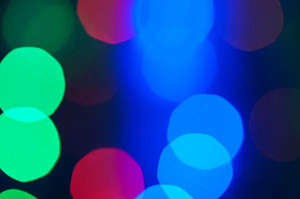 Abstract christmas lights — Stock Photo, Image