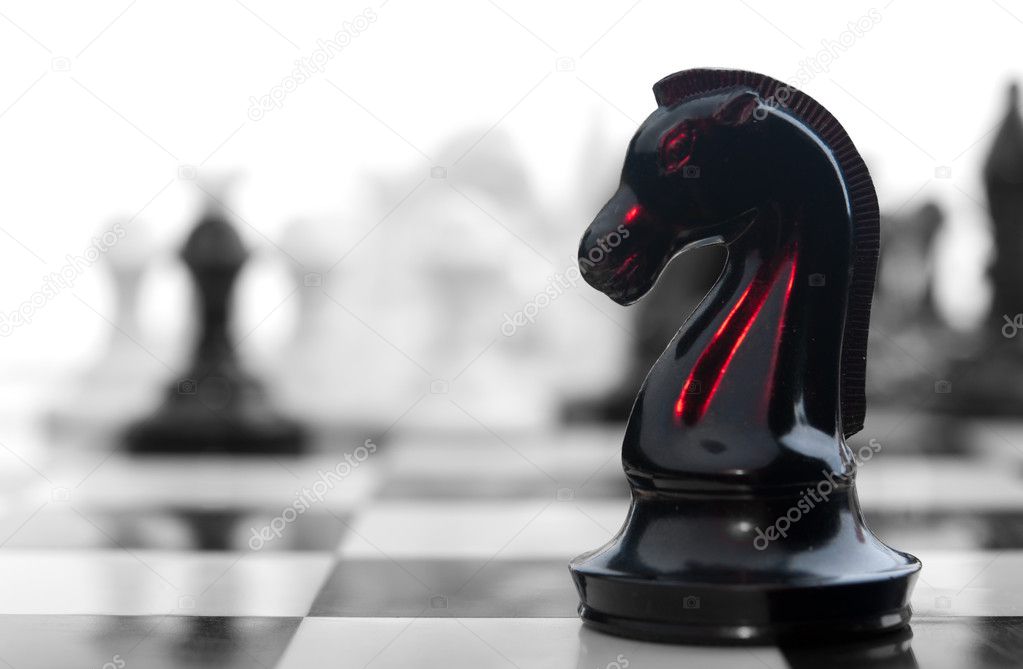 blood chess knight