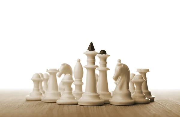 Chess pieces — Stock Photo, Image