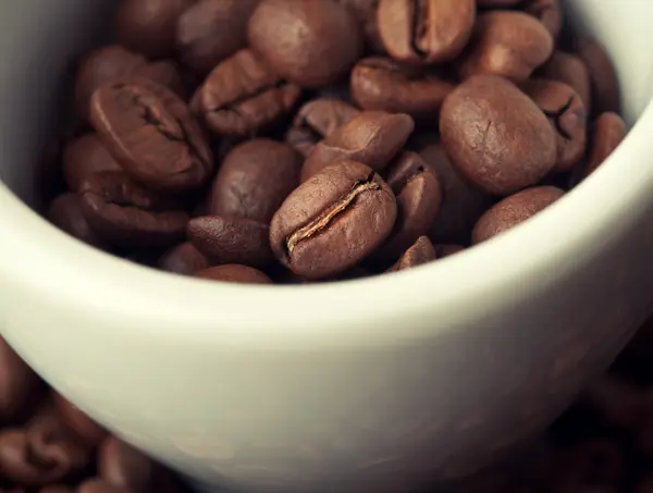 Closeup of cup coffee — Stock Photo, Image