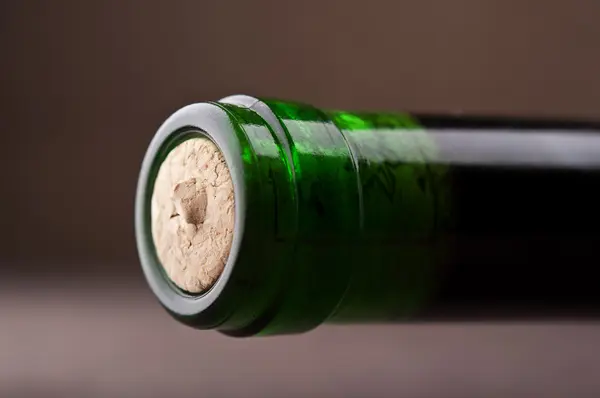 Wine bottle background — Stock Photo, Image