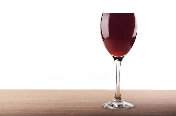 Κόκκινο κρασί σε ποτήρι — ストック写真