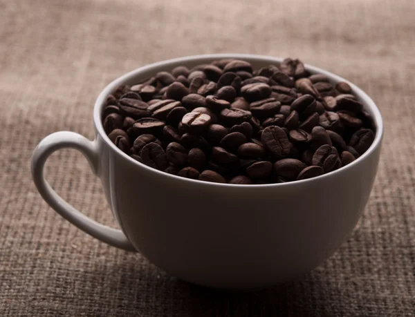 Tasse Kaffee-Hintergrund — Stockfoto