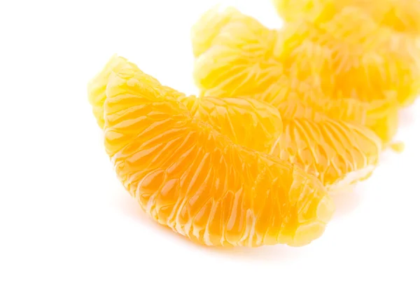 Fresh tangerine slices — Stock Photo, Image