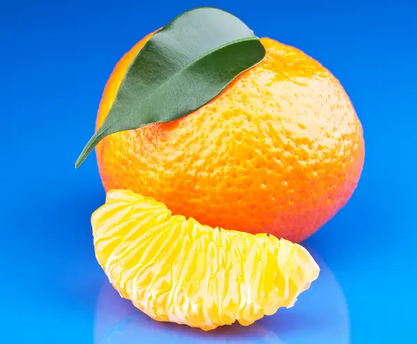 Verse oranje mandarijnen — Stockfoto