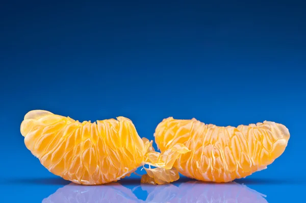 Rodajas de mandarina fresca — Foto de Stock